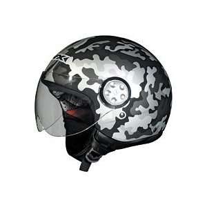  AFX FX 42A PILOT CAMO HELMET (X SMALL) (BLACK) Automotive