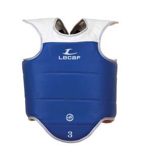 LeCAF Taekwondo Sparring Chest Protector (2 Pieces)  