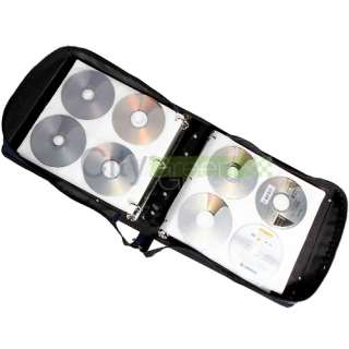 320 Disc CD VCD DVD Storage Holder Case Bag Blue/Black High Quality 