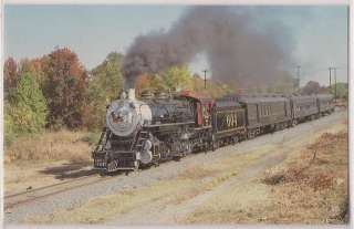 Southern Railway Postcard Railroad Train Steam Locomotive #604 Spencer 