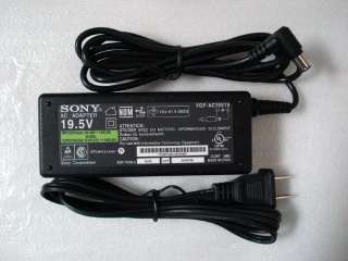 Genuine Original SONY VGP AC19V19 AC adapter Power Cord  