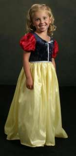 Snow White Princess Dress Up Costume XL  w/Silver trim  