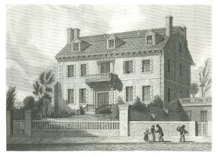 BOSTON MASSACHUSETTS Hancock House Beacon Hill 1850  