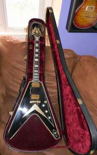 Gibson 2002 Custom Flying V Guitar Rare Super Shape  