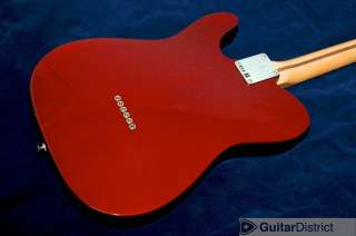   Standard Telecaster Tele Maple Fingerboard, Candy Apple Red  