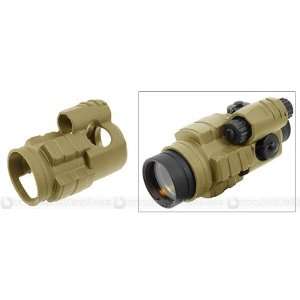 G&P Military Type 30mm Red Dot Sight Cover (Sand) Sports 