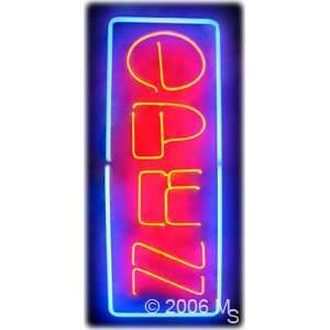 Neon Sign   Open   Large 13 x 32 Grocery & Gourmet Food