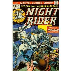  Night Rider #1 Origin Books
