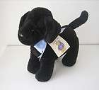 Vintage North American Bear Company Black Lab Puppy Dog Plush NEW