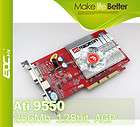 d02 x0011 new ati radeon 9550 256 mb agp 3d