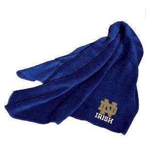  Notre Dame Fighting Irish Throw Blanket Fleece Sports 