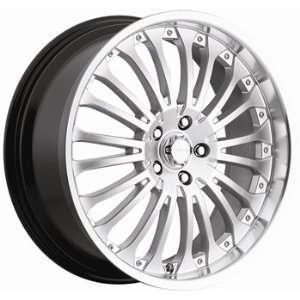 Menzari Hydro 20x8.5 Silver Wheel / Rim 5x4.5 with a 20mm Offset and a 