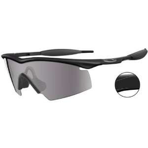 Oakley M Frame Industrial Mens Sport Designer Sunglasses   Black/Grey 
