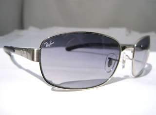 RayBan Silver RB 3413 003/32 Sunglasses Authentic ITALY  