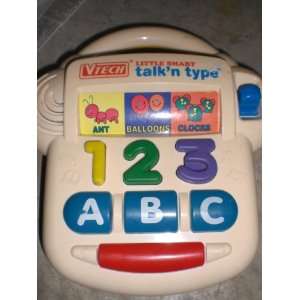  Vtech Little Smart Talk N Type Vintage Toy Toys & Games