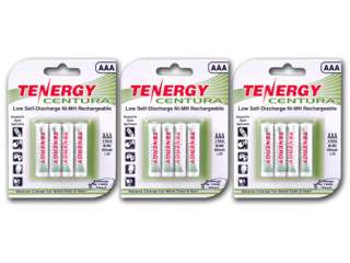 Cards 12 AAA LSD Nimh Rechargeable Batteries 844949020480  
