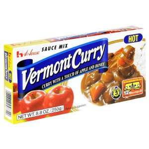 House Sauce Mix, Vermont Curry, Hot, 8.8 oz (250 g)  