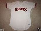 vintage san francisco giants sand knit worn jersey 44 returns not 