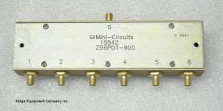 Mini Circuits ZB6PD1 900 6 way Power Splitter SMA f  