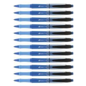  12 Papermate Eraser Max Eraseable Ball Point Pens Office 