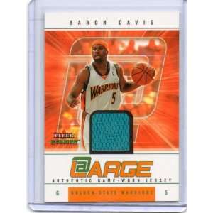   Large Game Used Baron Davis #BD NM MT Jersey Card