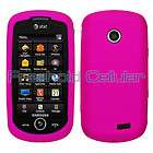 Hot Pink Silicone Soft Skin Cover Case for Samsung Solstice II / A817
