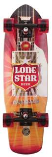 Santa Cruz Cruzer PBC Lonestar Beer Amped Skateboard The National Beer 