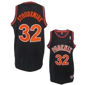Nike Phoenix Suns #32 Amare Stoudemire Black Rewind Swingman Jersey 