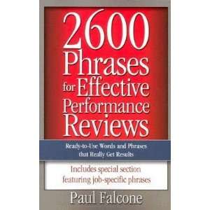   Phrases That Really Get Results [2600 PHRASES FOR EFFECTIVE PER
