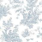 WALLPAPER SAMPLE Olde English Equestrian Toile items in D.Marie 