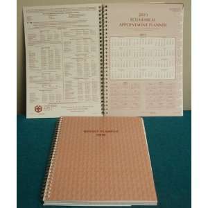  2010 Refill for Ecumenical Appointment Planner. Size 7 x 