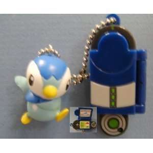 Nintendo Pokemon Figure Keychain Piplup Toys & Games