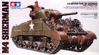 Tamiya 35190 US Tank M4 Sherman Early 1/35 scale kit  