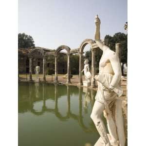  Pool, Canopo, Hadrians Villa, UNESCO World Heritage Site 