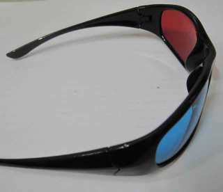 5p Red & BlueCyan Anaglyph 3D GLASSES f movie game DVD  