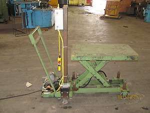   Electric Lift Table 18x36 Top 11 28Height Single Phase 1 HP  