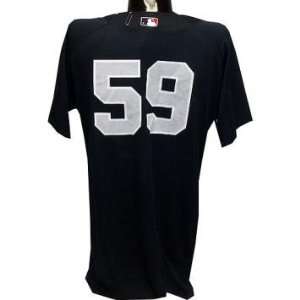   #59 2007 Game Used Road Batting Practice Jersey Sports Collectibles