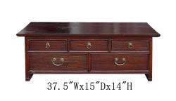 Multiple Drawers Korean Lower Cabinet Coffee Table WK2109  