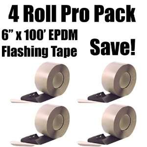  4 Roll Pro Pack Bundle   6 x 100 Roll Black EPDM Single 