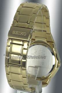 men s gold tone 100m solar this watch uses the very latest seiko solar 