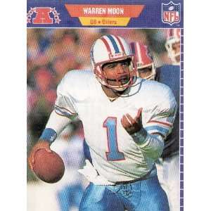  , Quarterback, 1, Houston Oilers, Official NFL Card 