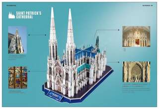 Advance 3D Puzzle World Architecture series St. Patricks Cathedral 