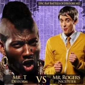 Mr. T Vs Mr. Rogers   Epic Rap Battles of History #13 (feat. Destorm 