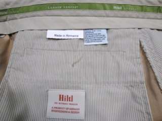 HILTL LUXURY GERMANY Burly Wood Cotton Blend Pants 36 x 31  
