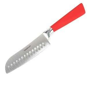   CUISINART SCULPTURE SERIES 5 INCH RED HANDLE SANTOKU