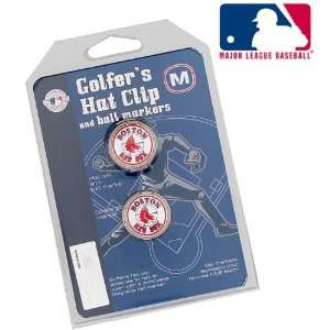   Sports Hat Clip and Ball Markers Boston Red Sox