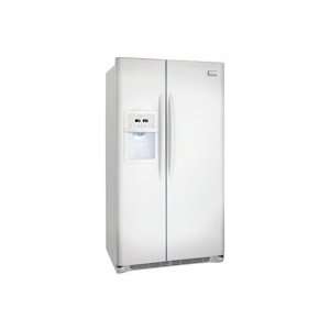   White Gallery 26 Cu. Ft. Side By Side Refrigerator Appliances