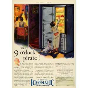  1929 Ad Williams Ice o Matic Refrigerator Bloomington 