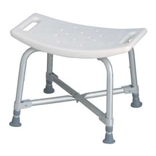 Medline Heavy Duty Shower Bath Bench Chair Seat Stool  