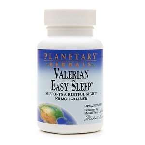  Planetary Herbals Valerian Easy Sleep 900 mg, 60 tablets 
